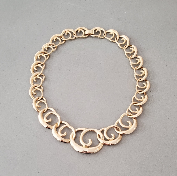 Filigree Gold Necklace & Bracelet - New - Picture 3 of 8